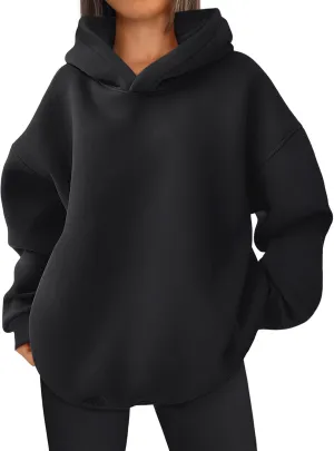 EFAN Womens Oversized Hoodies Sweatshirts Fleece Hooded Pullover Tops Sweaters Casual Comfy Fall Fashion Outfits Clothes 2025