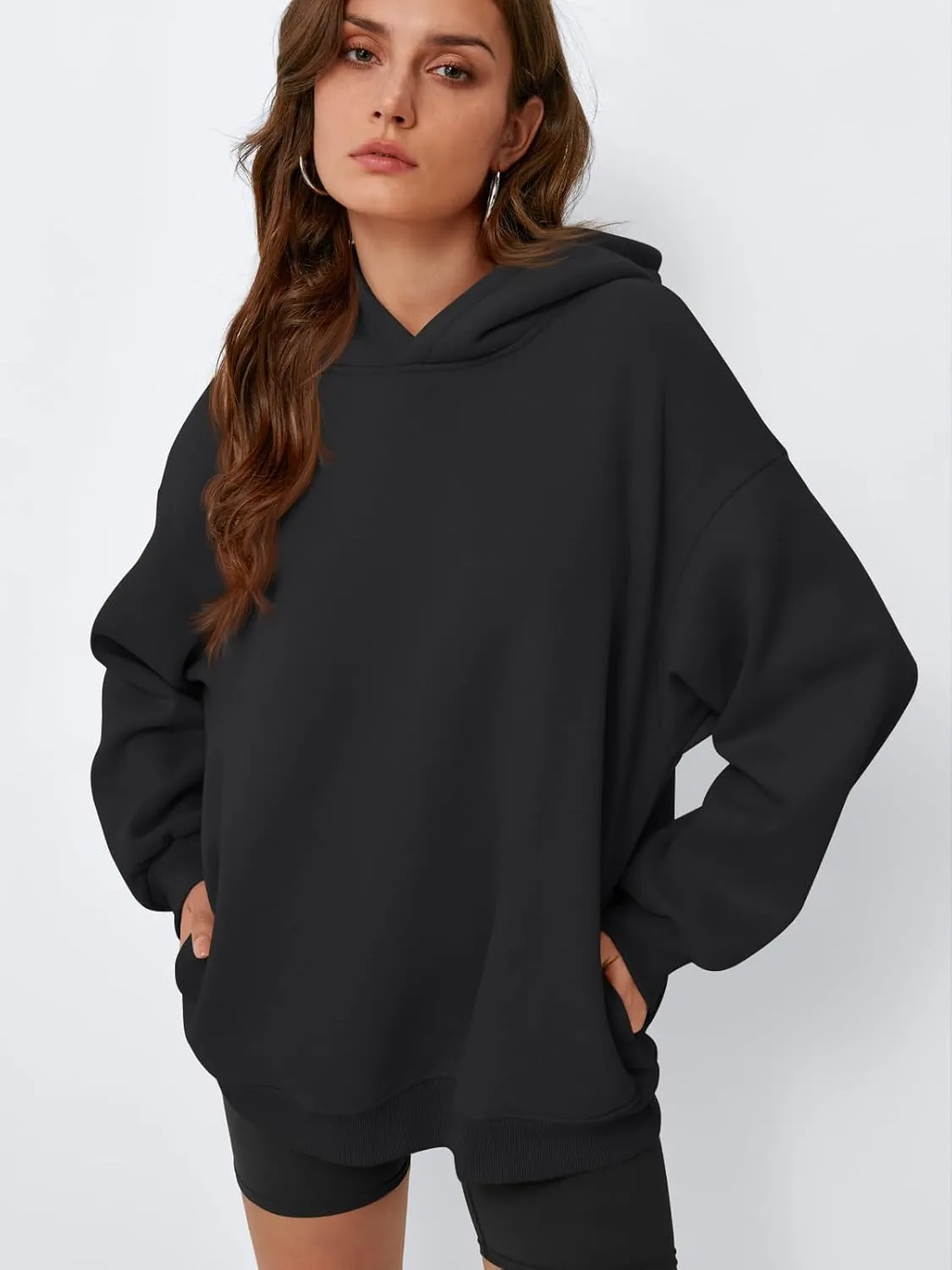 EFAN Womens Oversized Hoodies Sweatshirts Fleece Hooded Pullover Tops Sweaters Casual Comfy Fall Fashion Outfits Clothes 2025