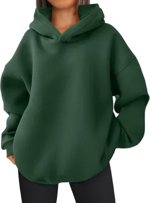 EFAN Womens Oversized Hoodies Sweatshirts Fleece Hooded Pullover Tops Sweaters Casual Comfy Fall Fashion Outfits Clothes 2025