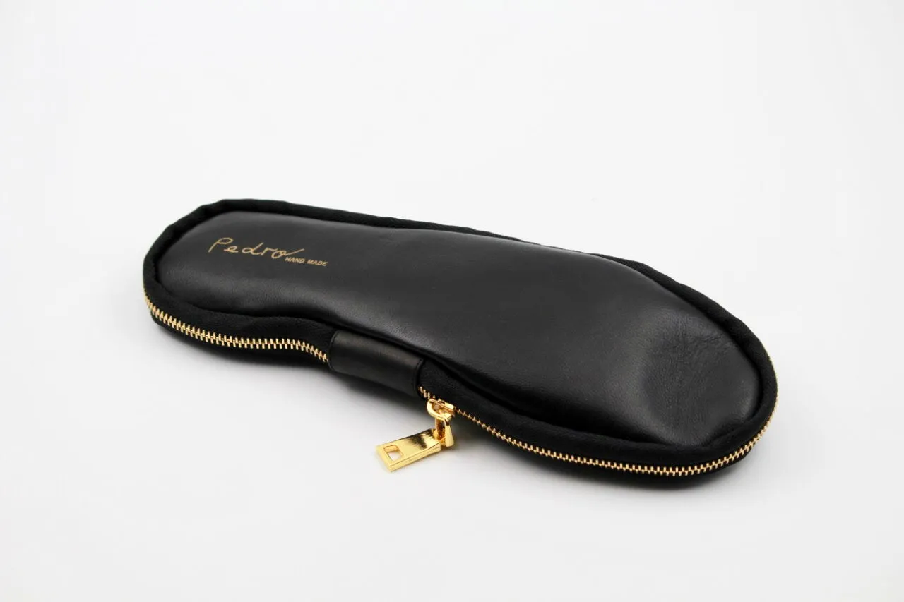 Eloise Black Leather Loafers Sole