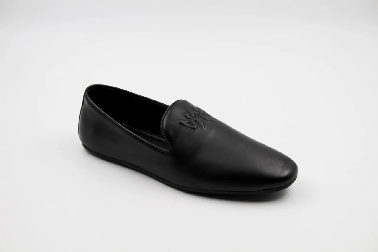 Eloise Black Leather Loafers Sole