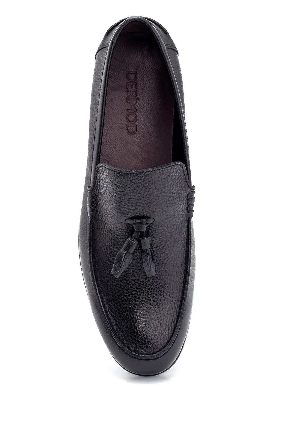 Erkek Deri Püskül Detaylı Loafer