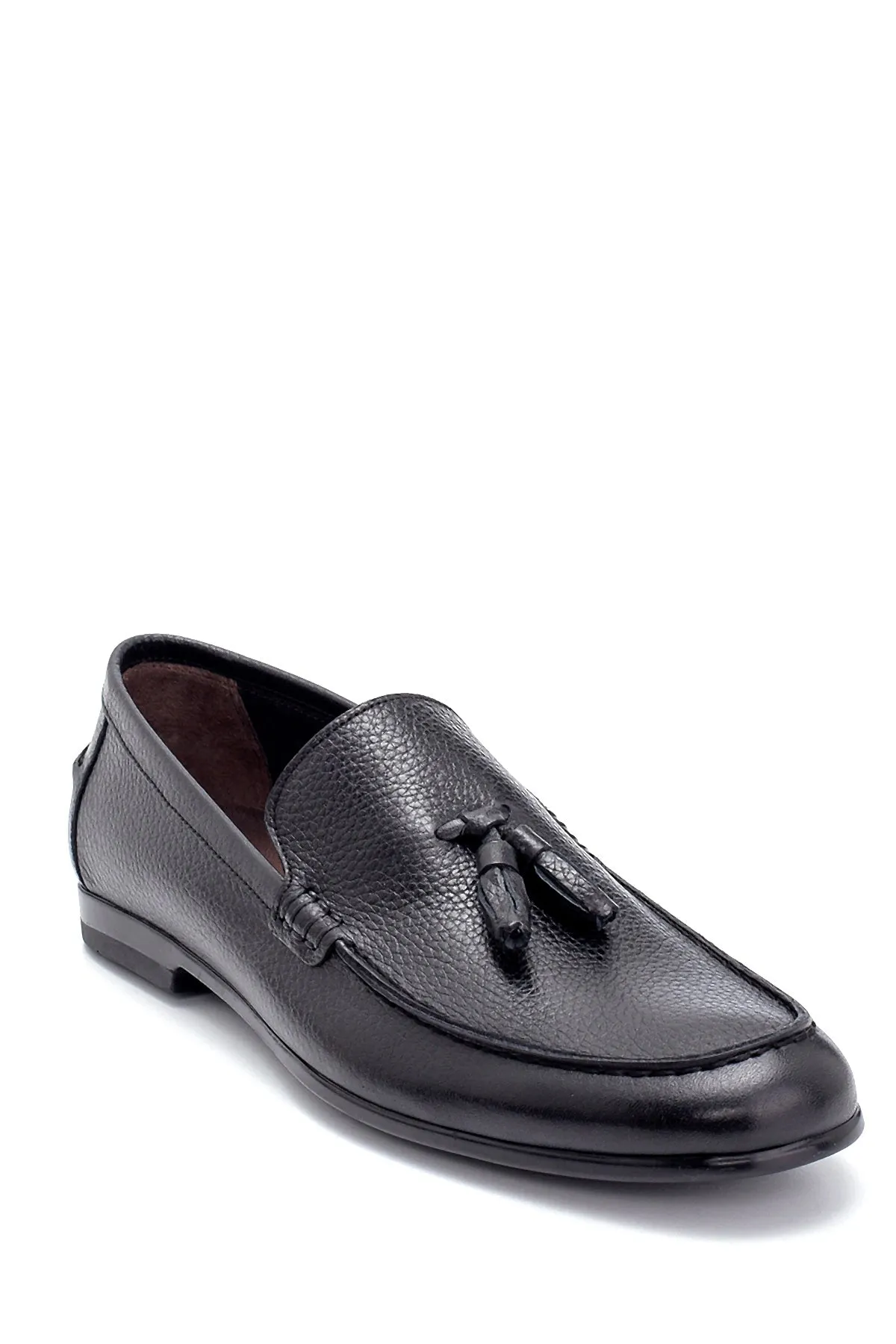 Erkek Deri Püskül Detaylı Loafer