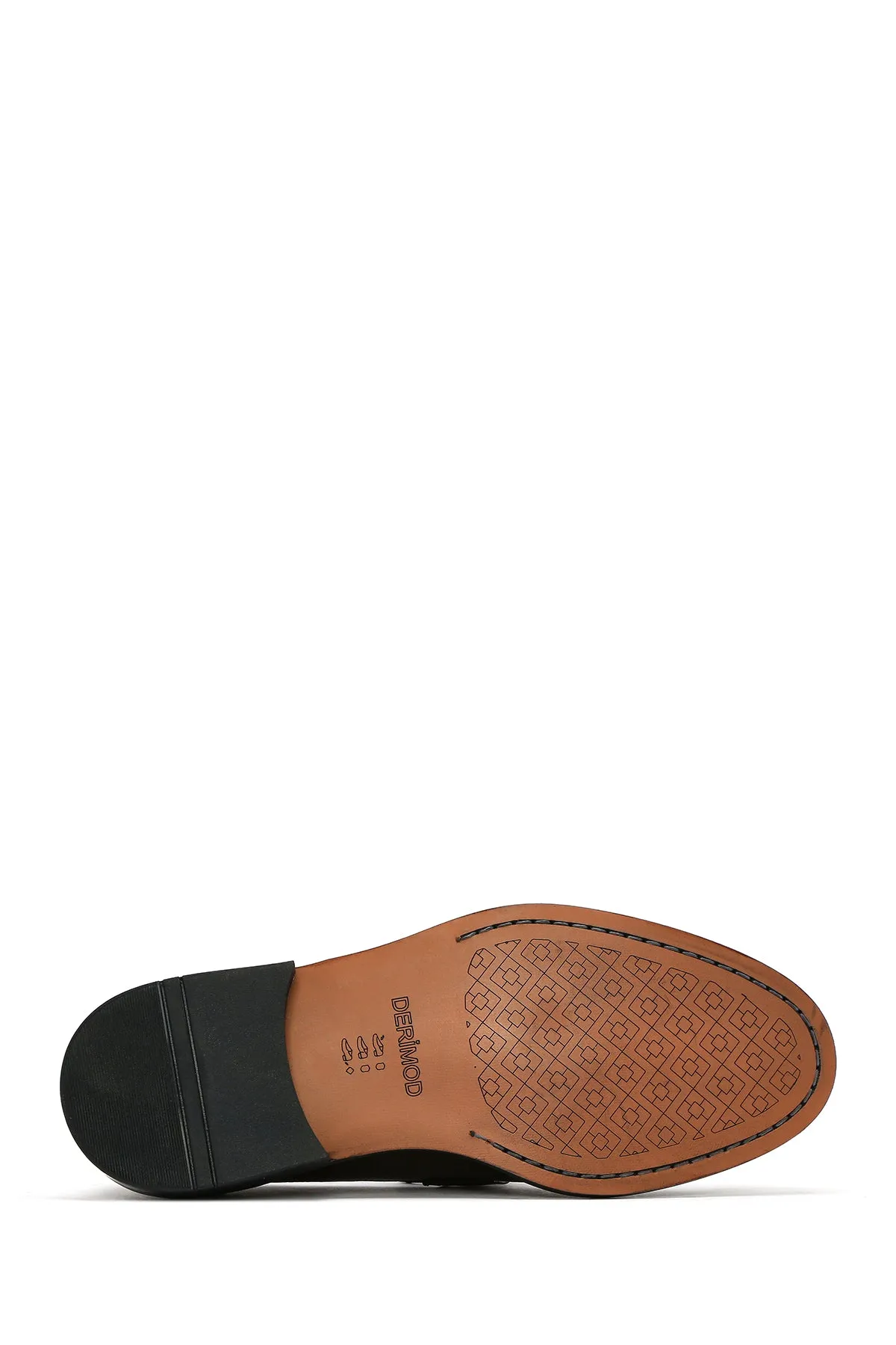 Erkek Kahverengi Deri Klasik Loafer