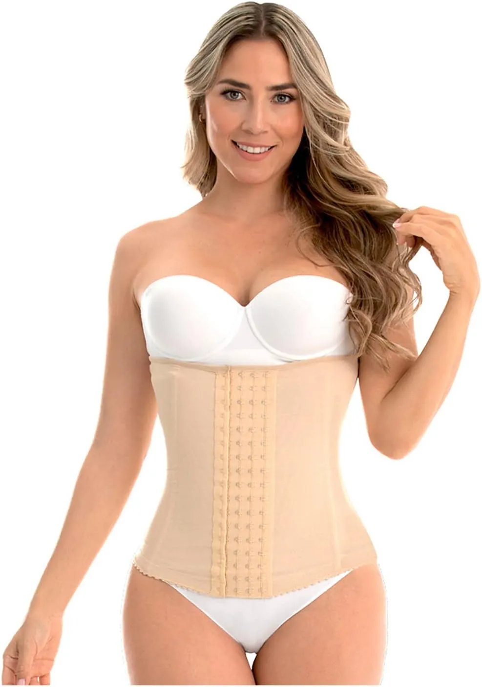 Fajas MYD C-4057 Fajas Colombianas Molldeadoras Tummy Control Waist Cincher for Women