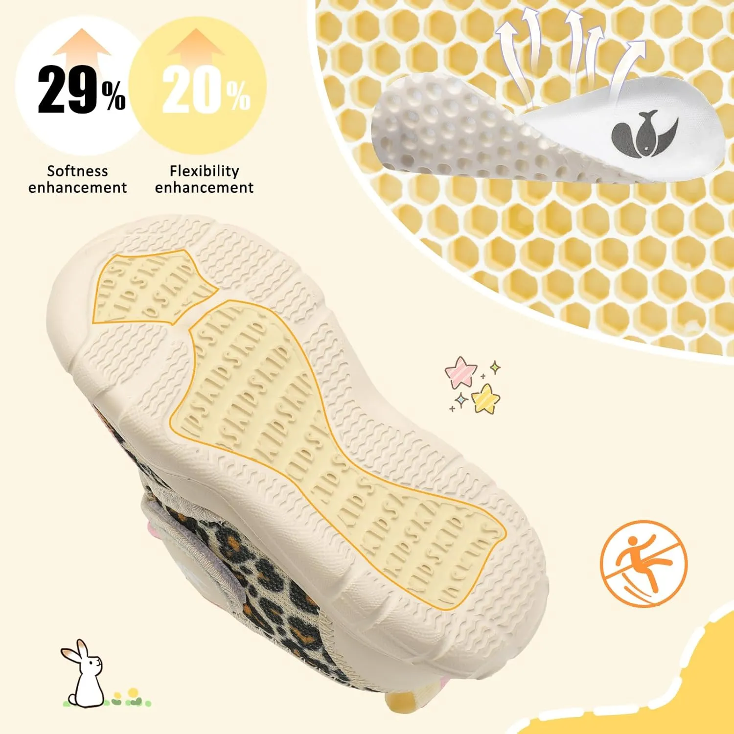 FEETCITY Toddler Shoes Boys Girls Toddler Slip On Sneakers Kids Tennis Shoes Sports Shoe Walking Shoe
