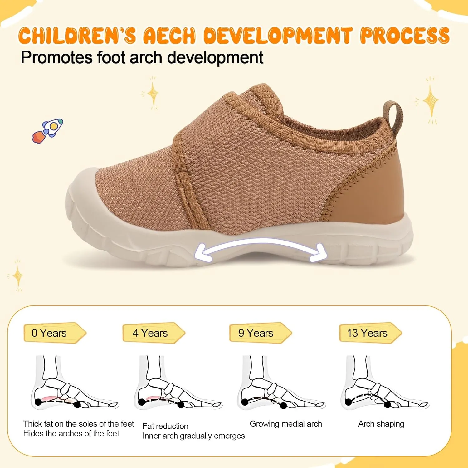 FEETCITY Toddler Shoes Boys Girls Toddler Slip On Sneakers Kids Tennis Shoes Sports Shoe Walking Shoe