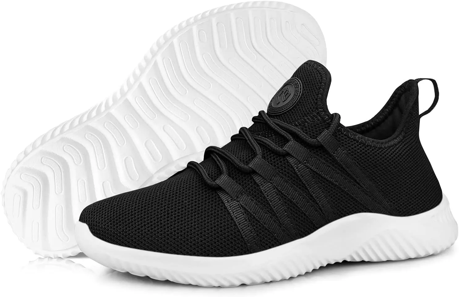 Feethit Womens Slip On Running Shoes Non Slip Walking Shoes Lightweight Gym Workout Shoes Breathable Fashion Sneakers