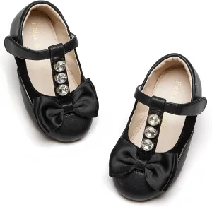 Felix & Flora Toddler Little Girl Flat Oxfords Dress Shoes - Mary Jane Princess for Girl Party School Shoes.