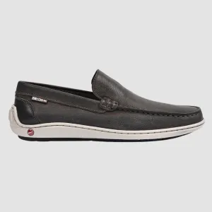 Ferracini Zaid Mens Leather Loafer in Brown