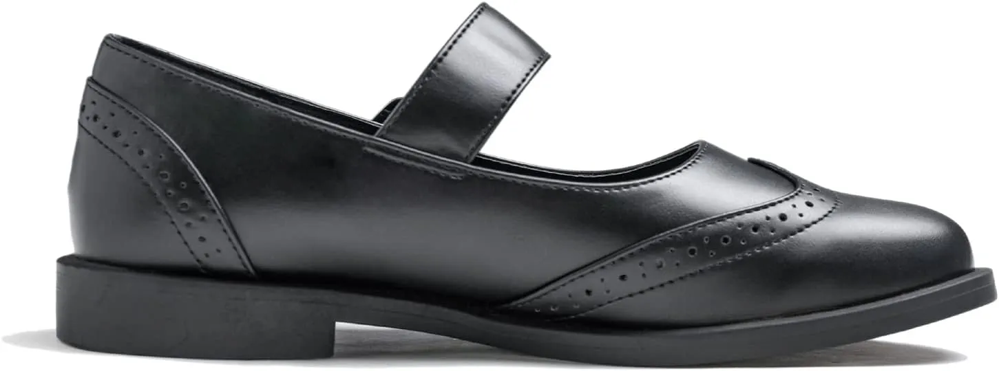 FEVERSOLE Women's Fashion Dress Comfort Low Heel Office Penny Loafer Flats
