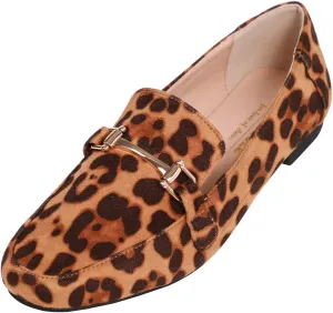 Feversole Women's Fashion Trim Deco Loafer Slippers