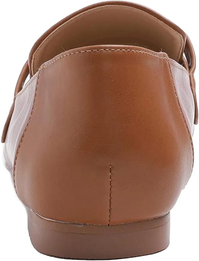 Feversole Women's Fashion Trim Deco Loafer Slippers