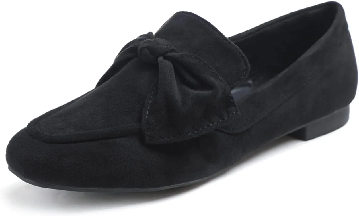 Feversole Women's Fashion Trim Deco Loafer Slippers