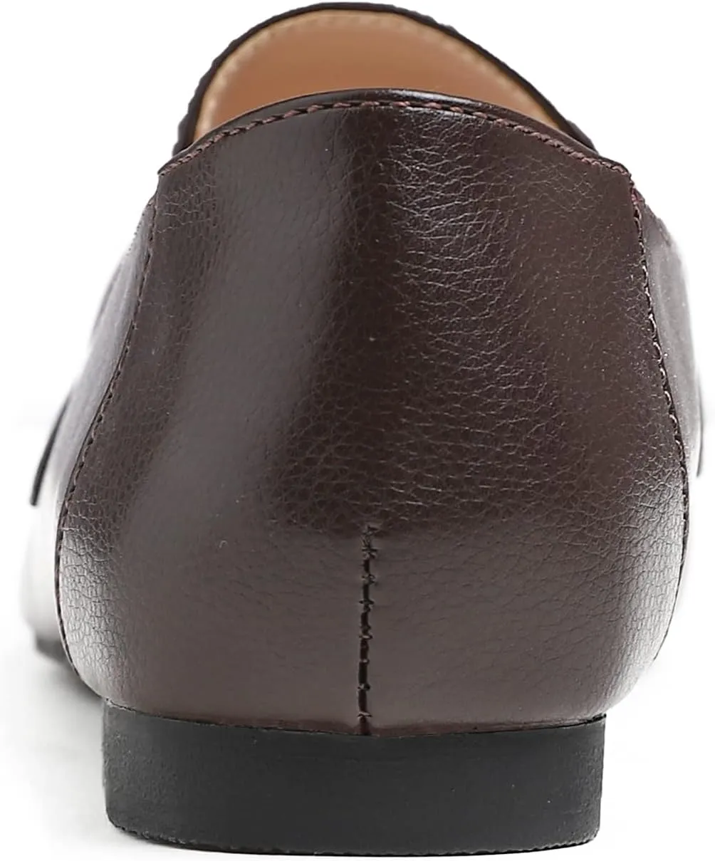 Feversole Women's Fashion Trim Deco Loafer Slippers