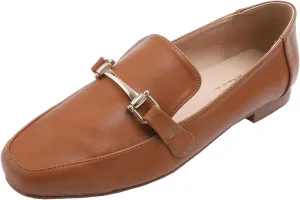 Feversole Women's Fashion Trim Deco Loafer Slippers