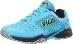 Fila Axilus 2 Energized Mens Tennis Shoe Hawaiian Ocean/Silver Sconce/Black (US Footwear Size System, Adult, Men, Numeric, Medium, 9.5)