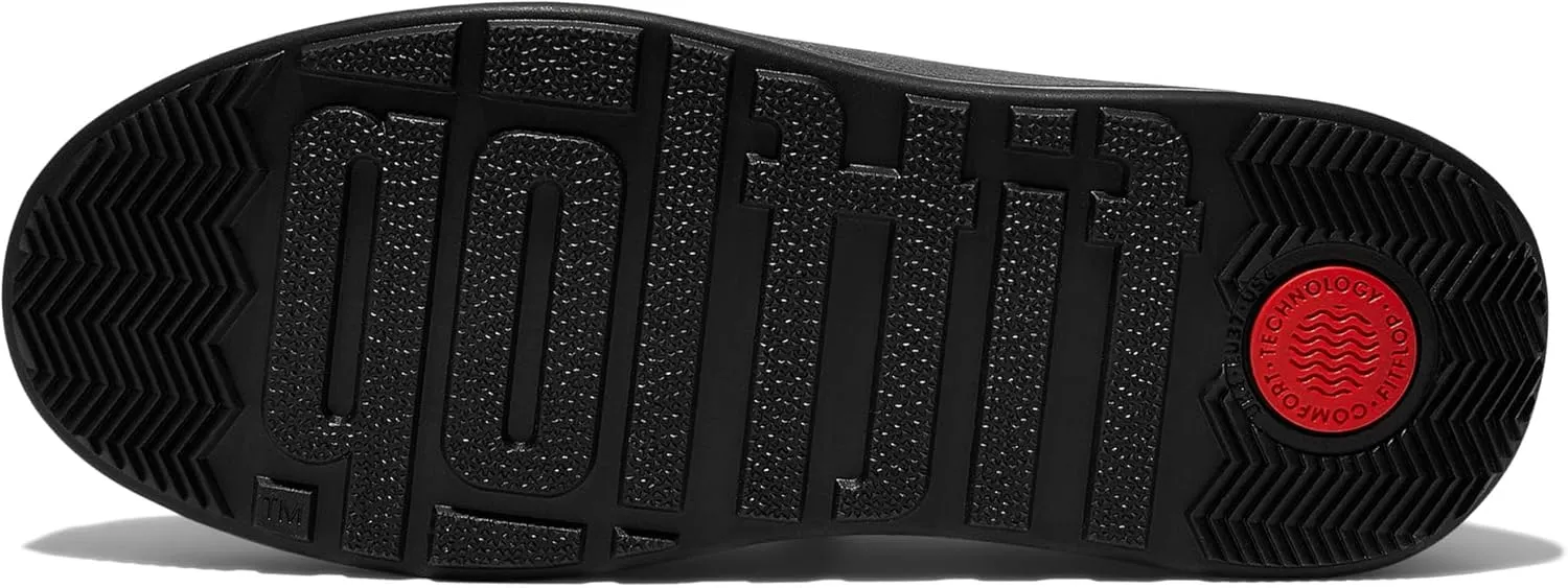 FitFlop Women's F-Mode Leather Flatform Penny Loafers