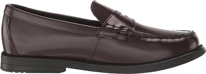 Florsheim Croquet Penny Loafer Boy Shoes - Burgundy