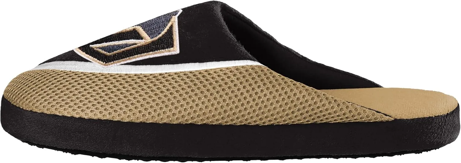 FOCO Men's NHL 2022 Big Logo Color Edge Slipper