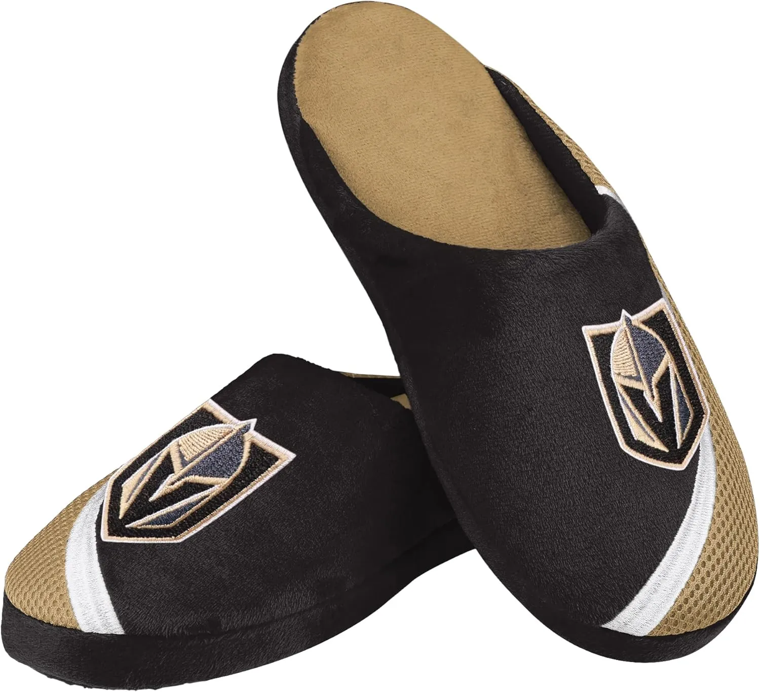 FOCO Men's NHL 2022 Big Logo Color Edge Slipper