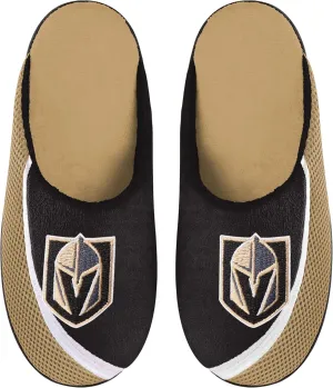 FOCO Men's NHL 2022 Big Logo Color Edge Slipper