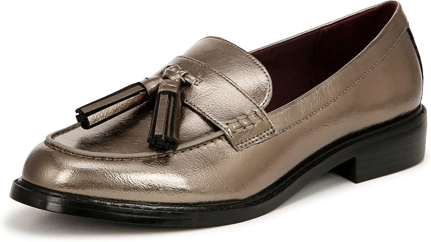 Franco Sarto womens Carolynn Low Slip on Tassel Loafers