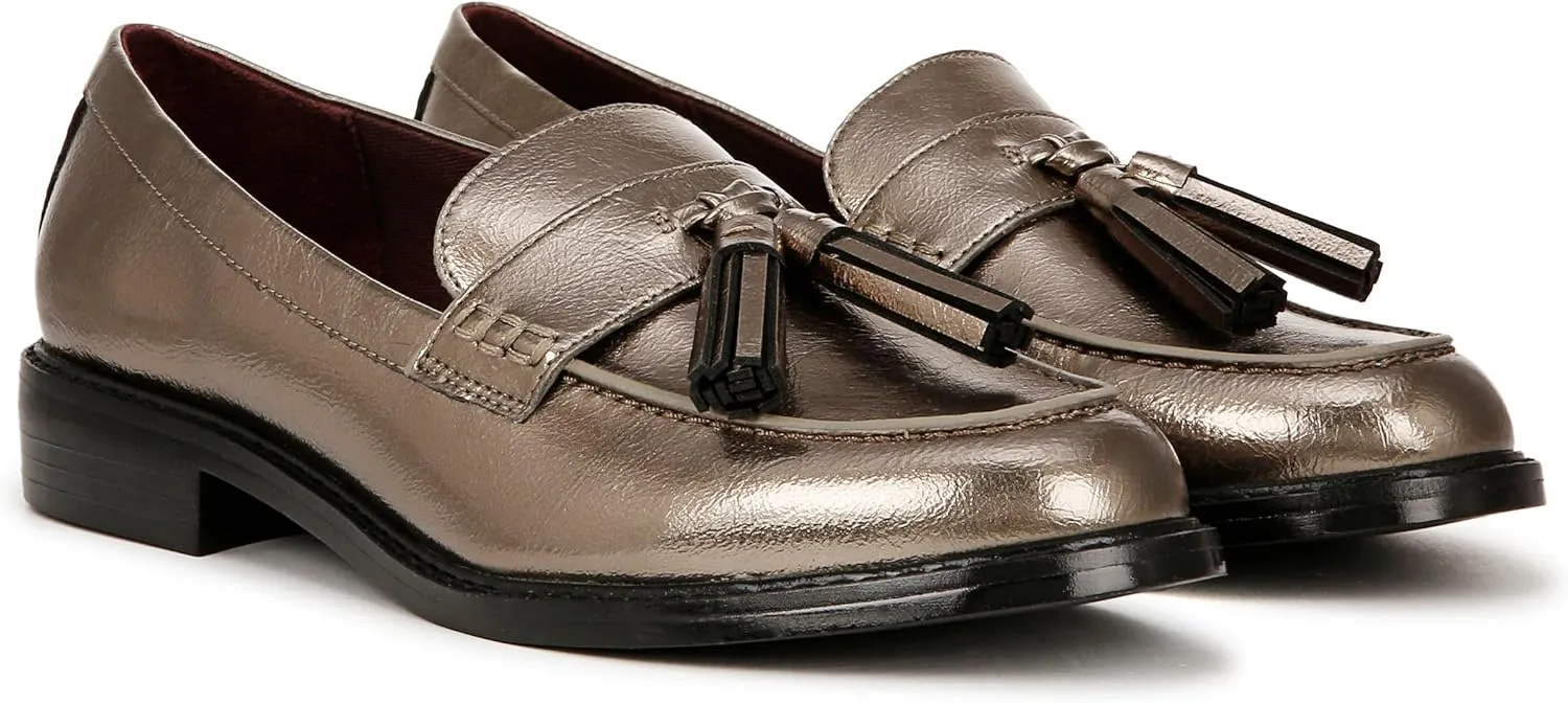 Franco Sarto womens Carolynn Low Slip on Tassel Loafers