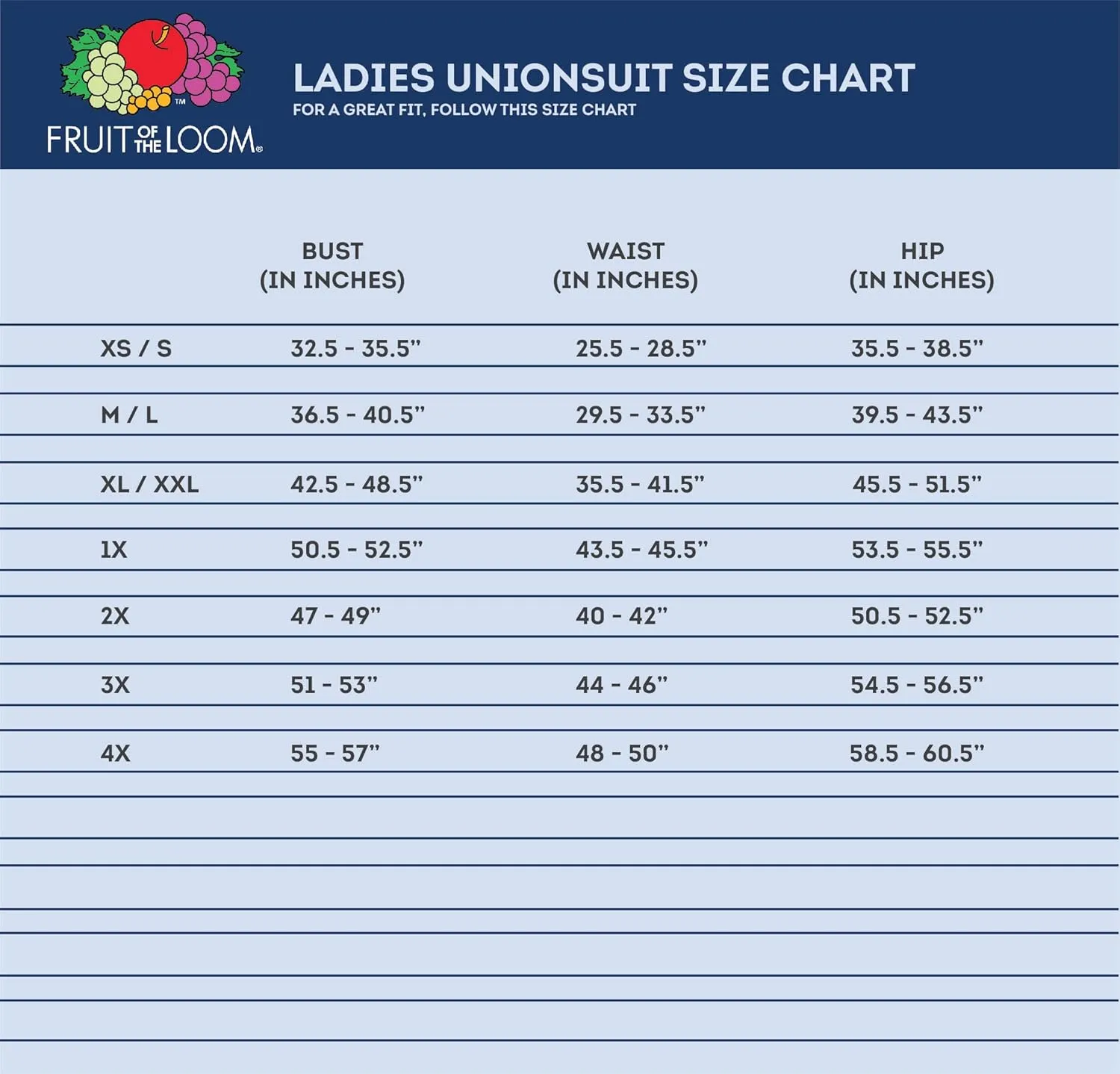 Fruit of the Loom womens Micro Waffle Premium Thermal Union Suit
