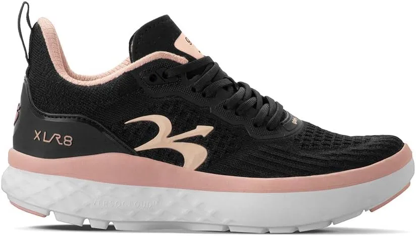 G-DEFY XLR8 Women’s Supportive Running Shoe | VersoShock Technology for Pain Associated with Prolonged Standing or Walking | Arch Support | Diabetic Shoes | Wide Shoes | Free Custom Orthotic