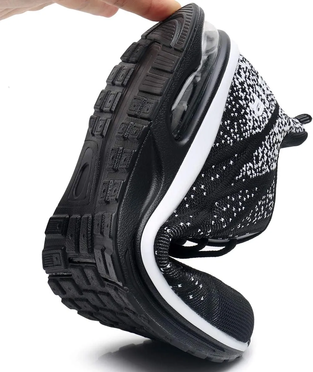 GANNOU Men's Air Athletic Running Shoes Fashion Sport Gym Jogging Tennis Fitness Sneaker (US 7-12.5)