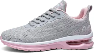 GANNOU Women's Air Athletic Running Shoes Fashion Sport Gym Jogging Tennis Fitness Sneaker US5.5-11