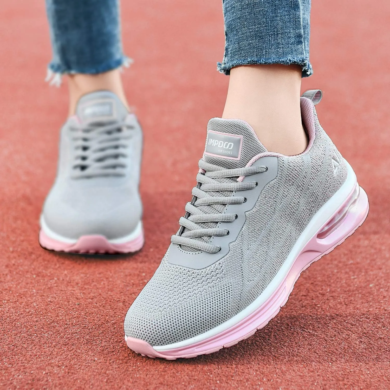 GANNOU Women's Air Athletic Running Shoes Fashion Sport Gym Jogging Tennis Fitness Sneaker US5.5-11