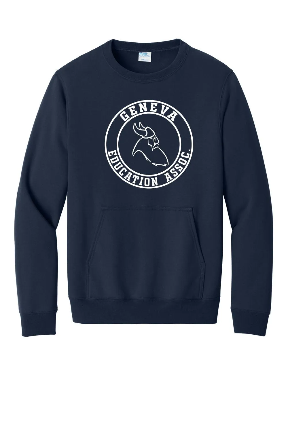GEA Unisex Crewneck Sweatshirt With Front Pouch All Imprints Available
