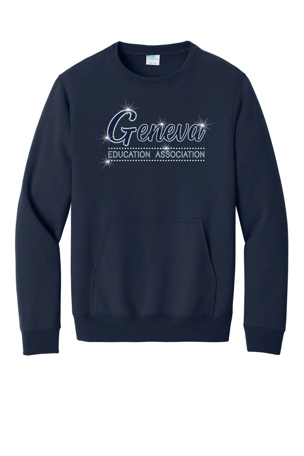 GEA Unisex Crewneck Sweatshirt With Front Pouch All Imprints Available