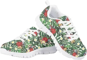 GIFTPUZZ Unisex-Child Climbing Tennis Shoes Running Lace-up Sneaker Breathable Mesh Athletic Sneakers