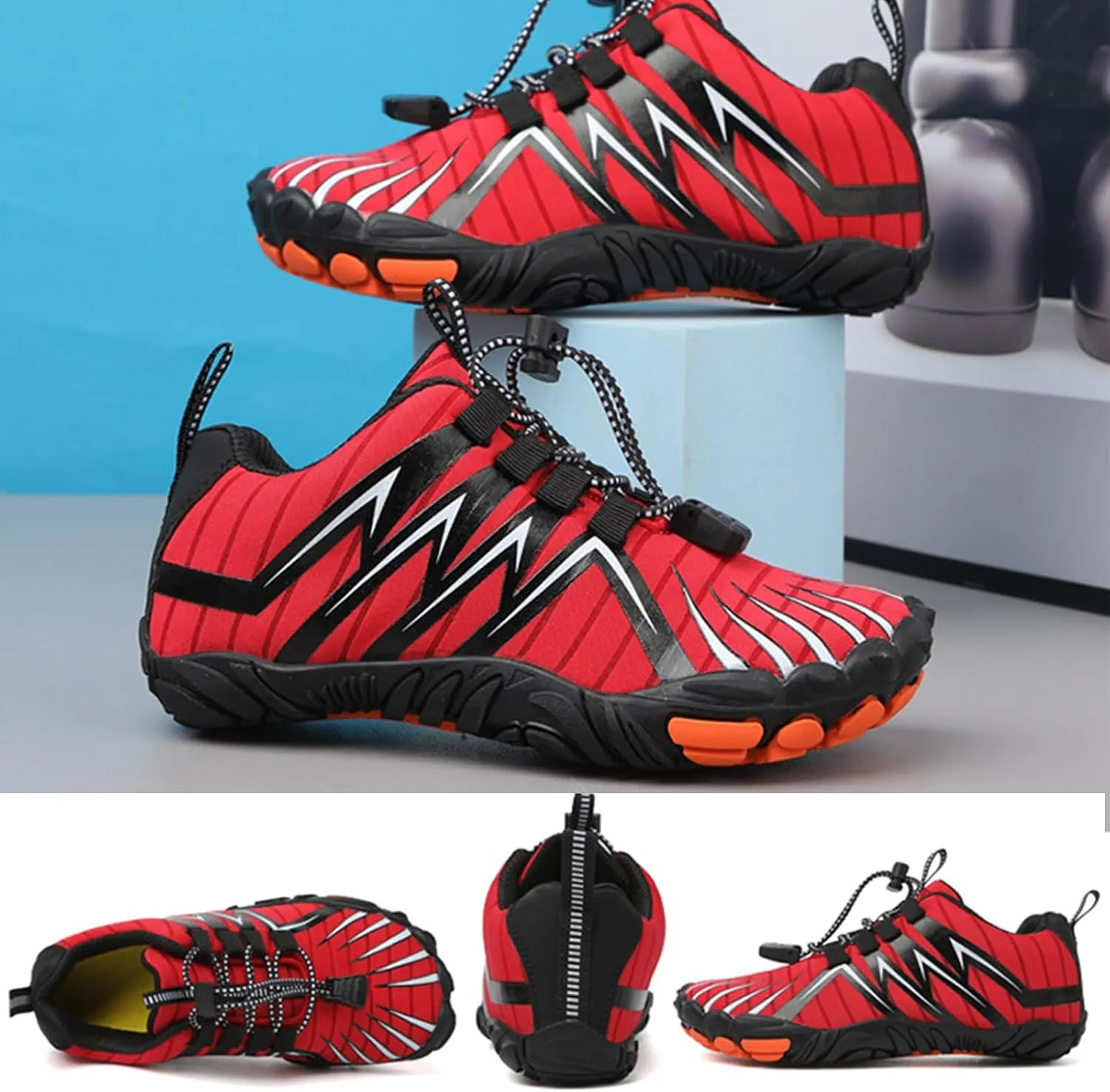 Giltpeak Hike Barefoot Shoes Women Men, Pro Wide Slip-On Minimalist Athletic Quick Dry Baresteps Shoes Unisex