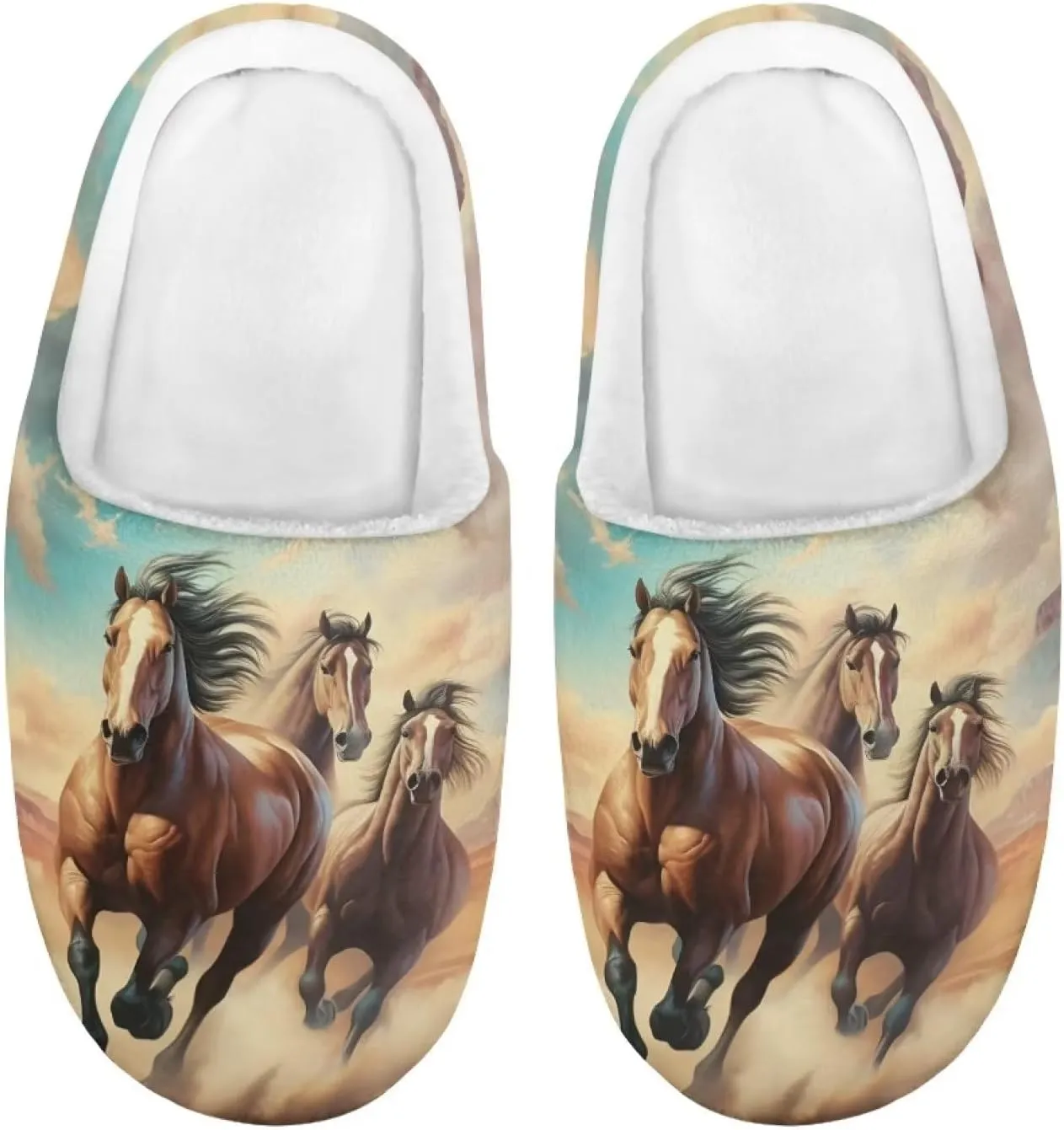 Girls Cozy House Slippers Unisex Plush Comfy House Shoes Indoor Slippers for Kids Anti-Slip