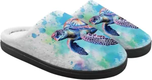 Girls Cozy House Slippers Unisex Plush Comfy House Shoes Indoor Slippers for Kids Anti-Slip