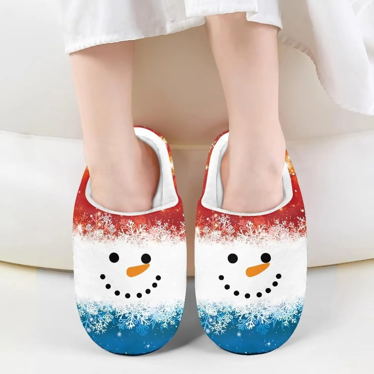 Girls Cozy House Slippers Unisex Plush Comfy House Shoes Indoor Slippers for Kids Winter Anti-Slip