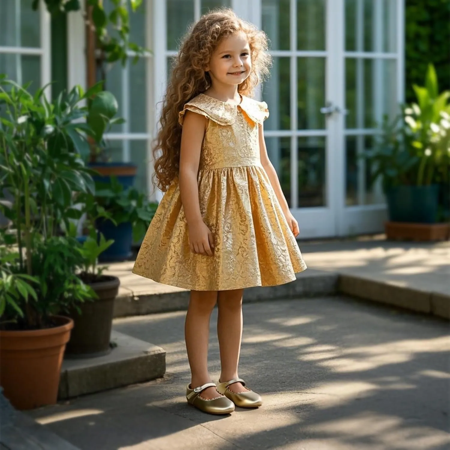 Girls Dress Shoes Ballet Mary Jane Flat Toddler Kid Bow Party Shoes