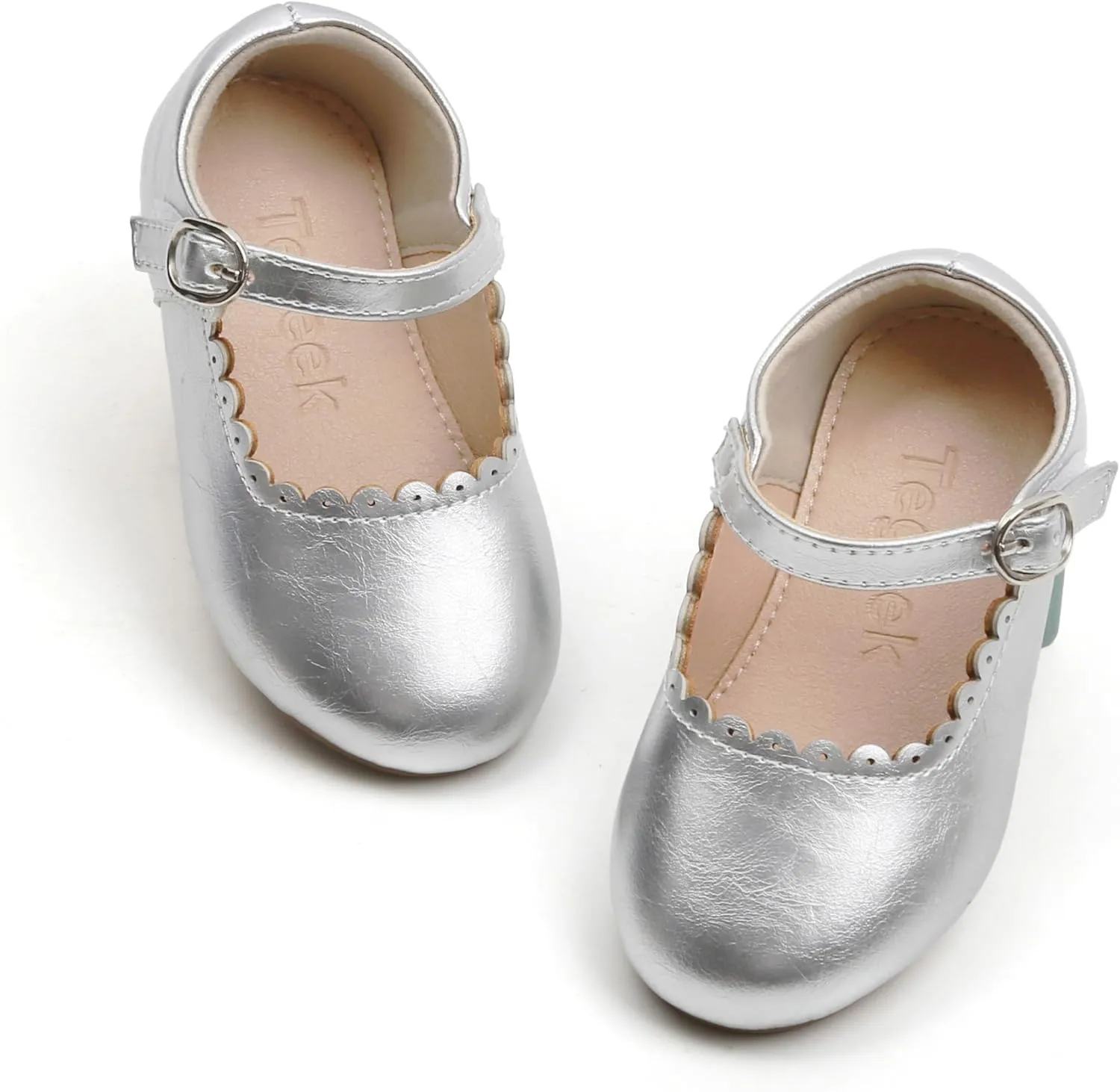 Girls Dress Shoes Ballet Mary Jane Flat Toddler Kid Bow Party Shoes