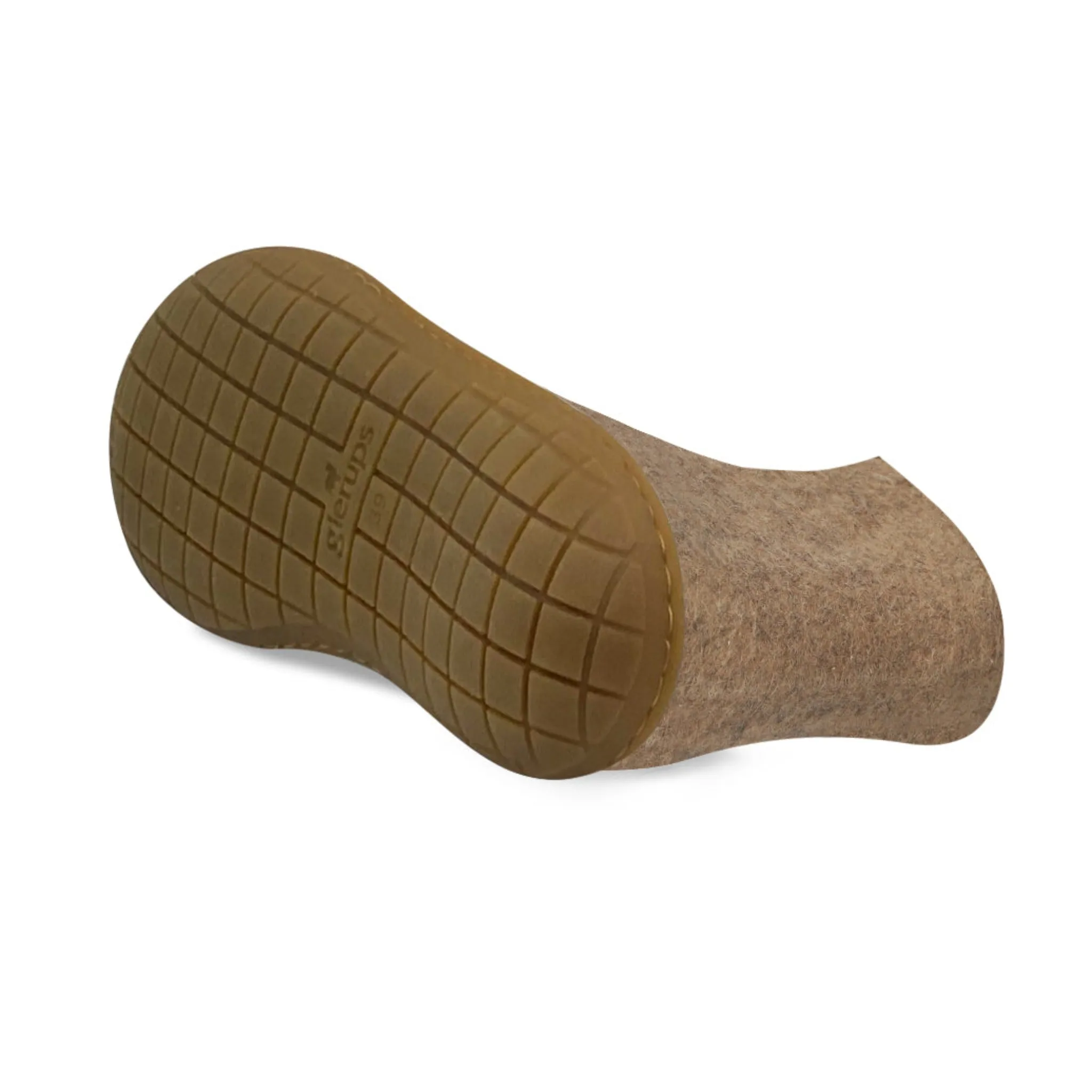Glerups The Boot Sand - Honey Rubber Sole