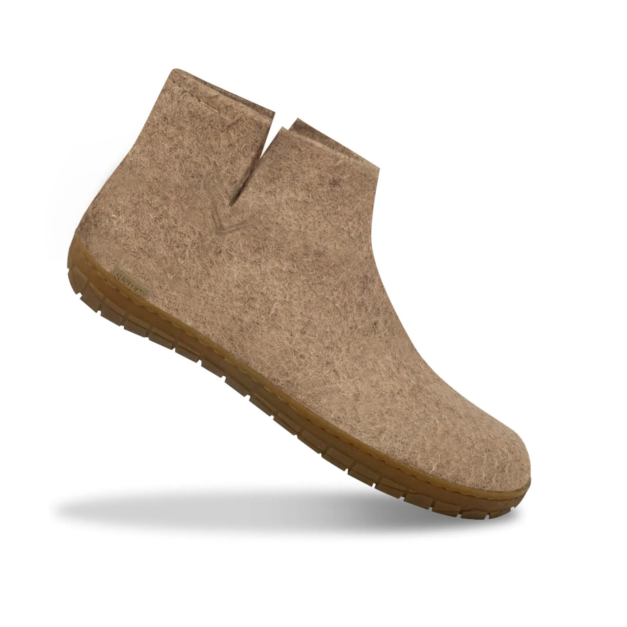 Glerups The Boot Sand - Honey Rubber Sole