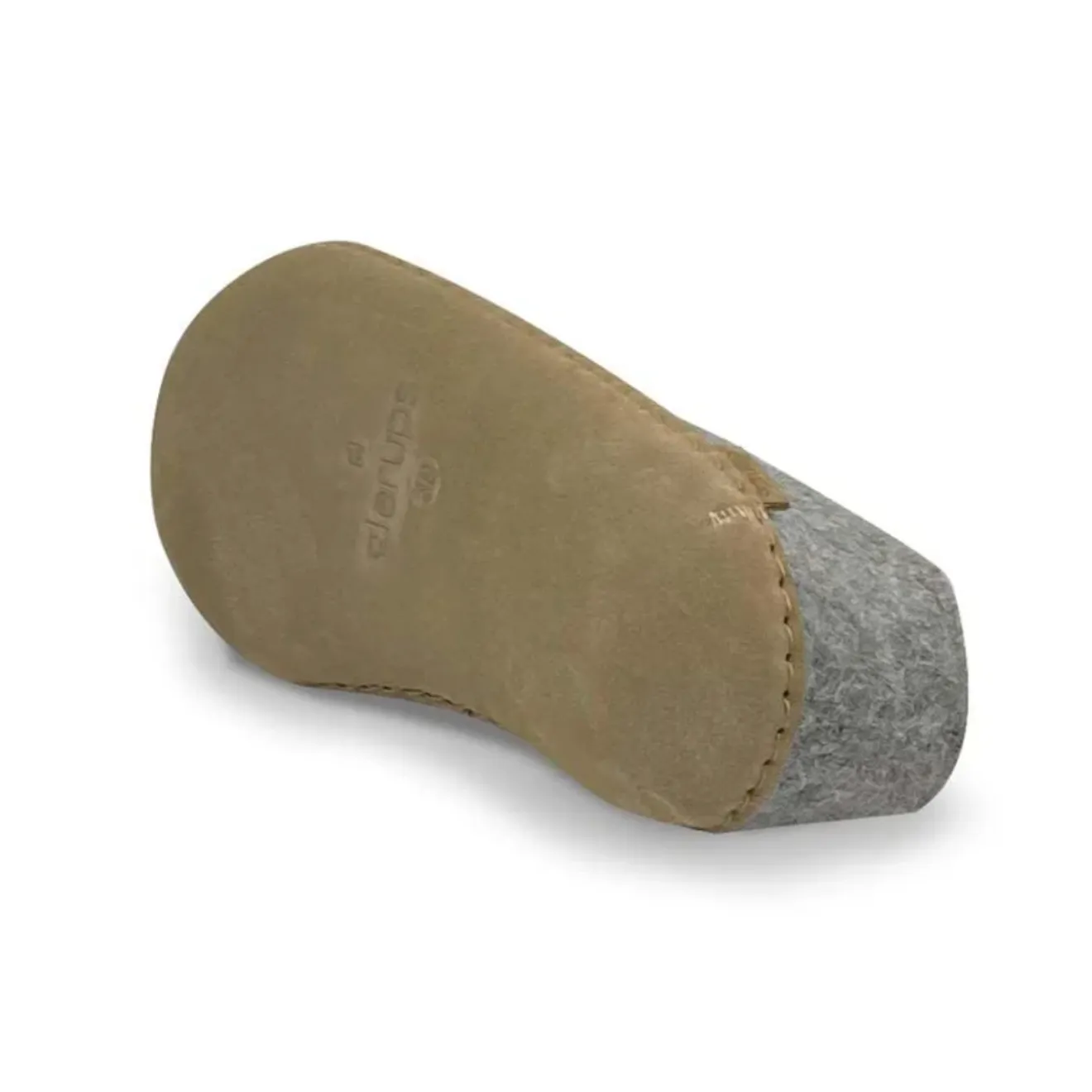 Glerups The Shoe Grey - Leather Sole