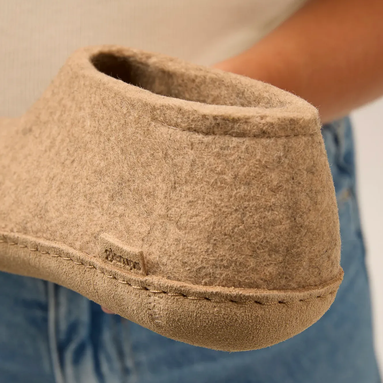 Glerups The Shoe Sand - Leather Sole