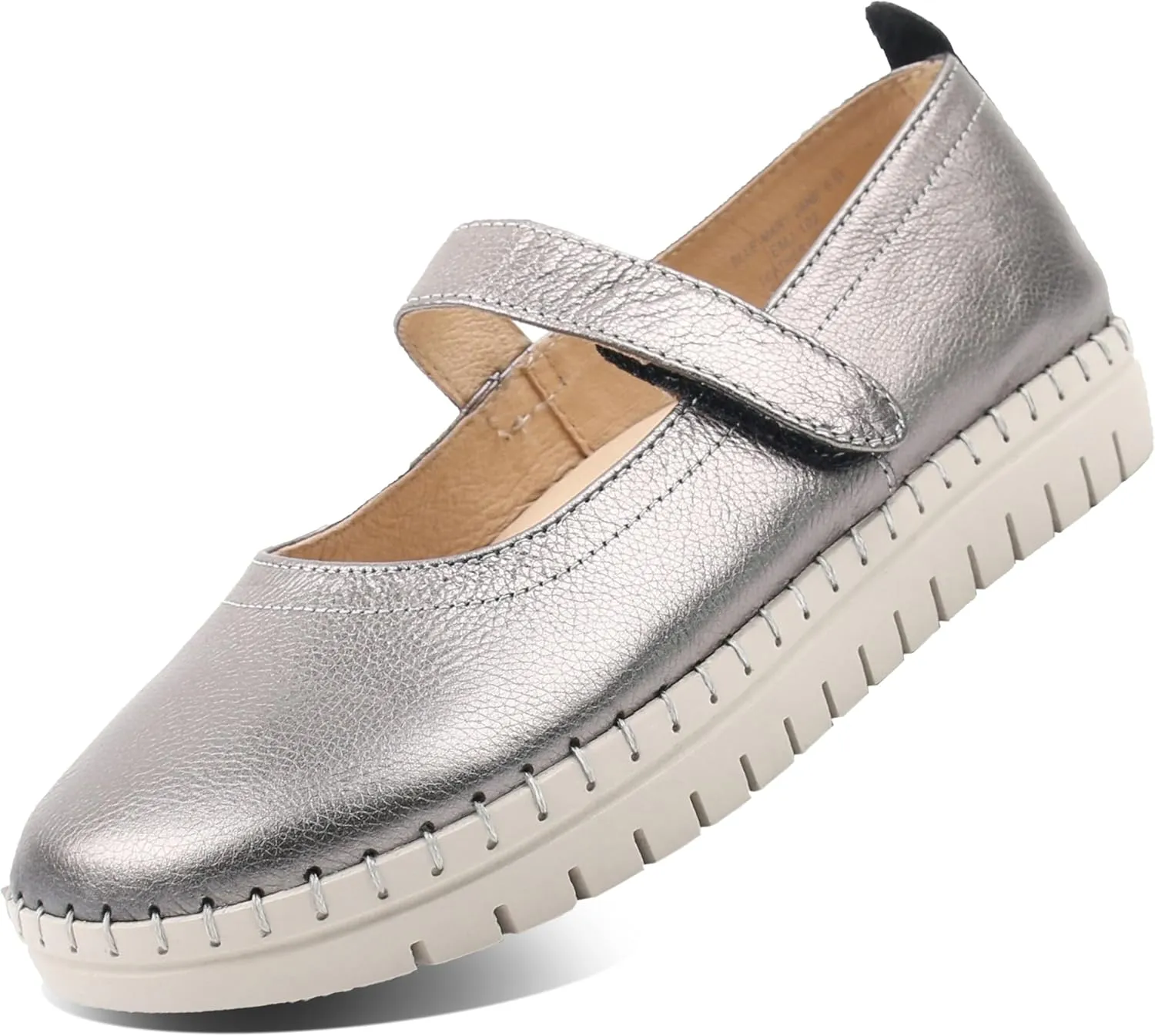 Glolily Elle Mary Jane Women's Comfort Sneakers - Orthotic Lightweight & Flexible Walking Shoes with Arch Support, Comfortable Casual Fashion Shoes for Women