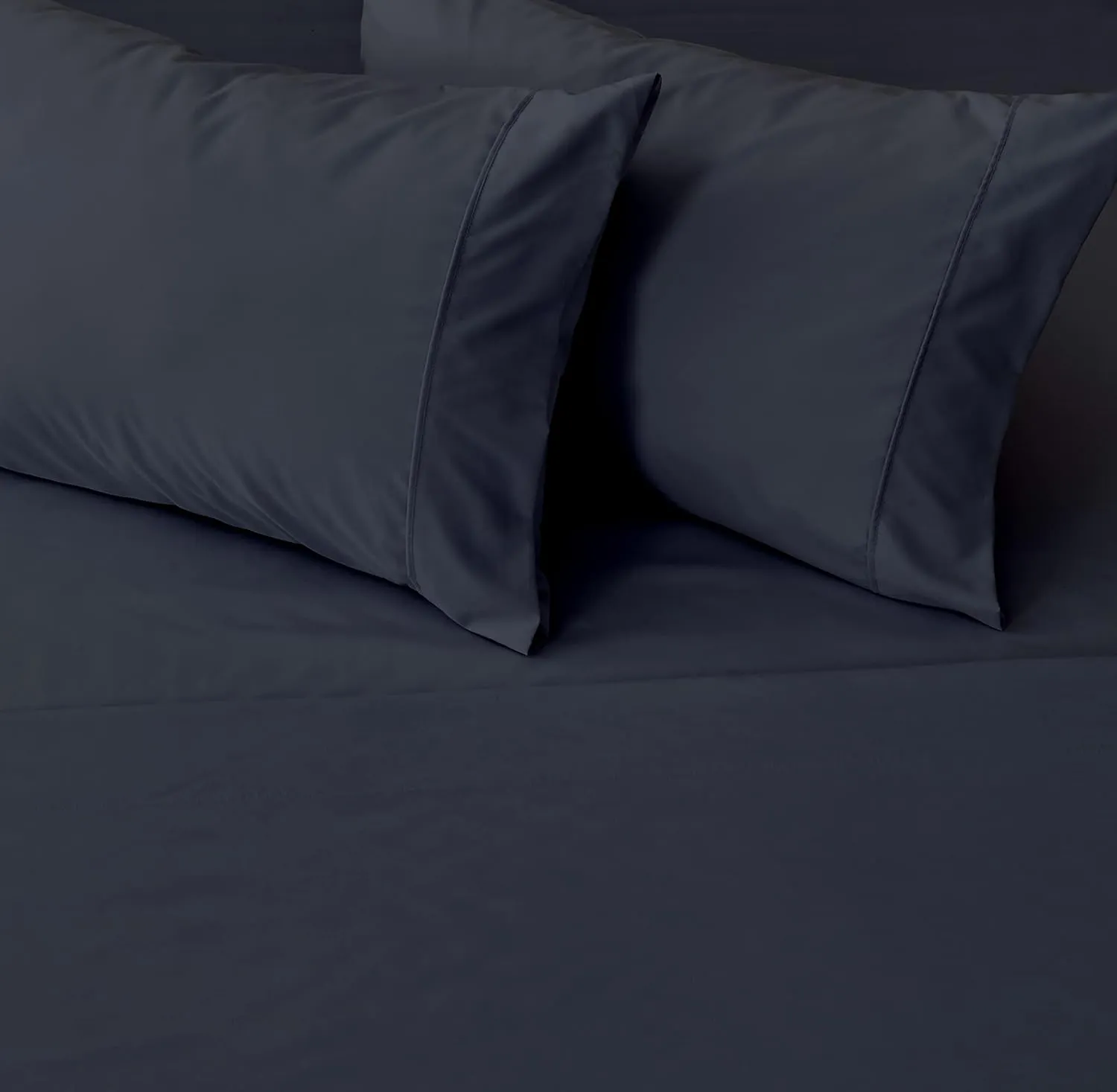 Great Bay Home 3-Piece Twin Blue Microfiber Sheet Set | Ultra-Soft, Brushed Bedding Sheets & Pillowcases - Wrinkle & Fade Resistant, All-Season Bed Sheets for Bed (Twin, Ocean)