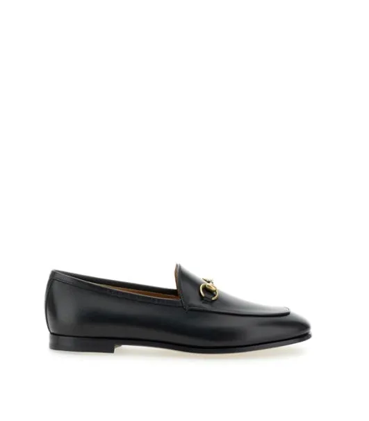Gucci jordaan leather loafers