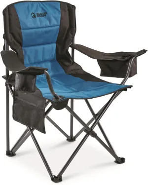Guide Gear Oversized Camp Chair, Comfy, Portable, Outdoor, Folding, 500-lb. Capacity